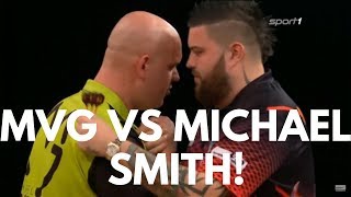 MICHAEL VAN GERWEN vs MICHAEL SMITH Grand Slam of Darts 2018 Round 2