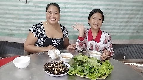 Ra đồng bắt ốc về làm món ốc khìa nước dừa của mẹ con/CUỘC SỐNG MIỀN TÂY