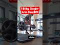 180kg Single-Arm #Deadlift (One Handed) #gymhumor #powerlifting #gripchallenge #hookgrip #coach