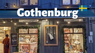 Gothenburg in 9 Minutes - Relaxing Christmas atmosphere in Gothenburg |  City Walk | Travel Sweden