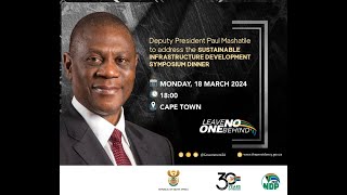 Deputy President Paul Mashatile's address at the SIDSSA 2024 gala dinner