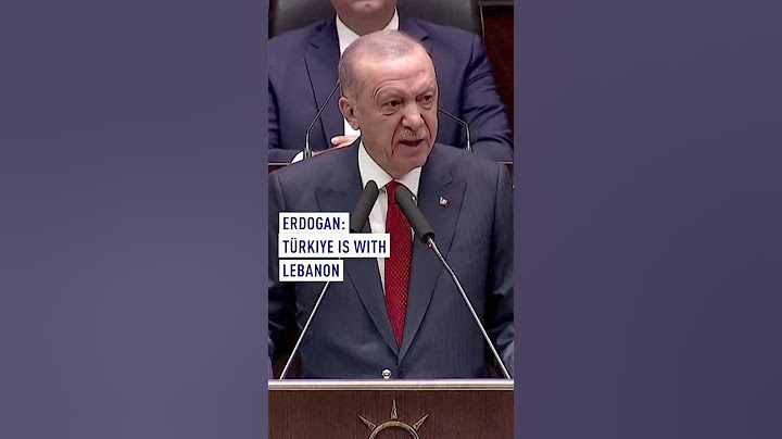 Erdogan: Turki bersama Lebanon