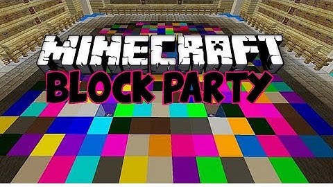 Minecraft: Mini game - Block Party - LETS DANCE!
