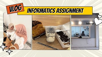 Food & Drink Journey — Vlog Tugas Informatika 🍰✨