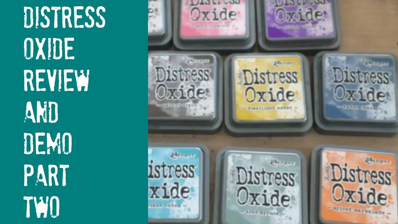 Tim Holtz demos Distress Oxide Inks at Ranger - Creativation - CHA 2017 