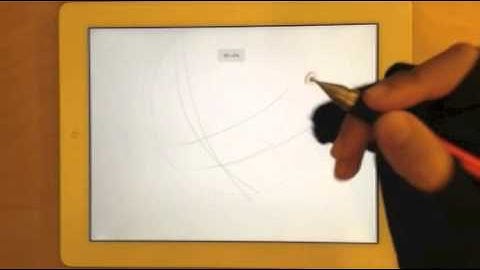 Adonit Jot Touch Sketch on the iPad