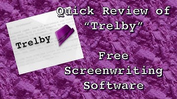 Trelby - Free Screenwriting Software - a quick review #trelby #screenwriting #script #freeware