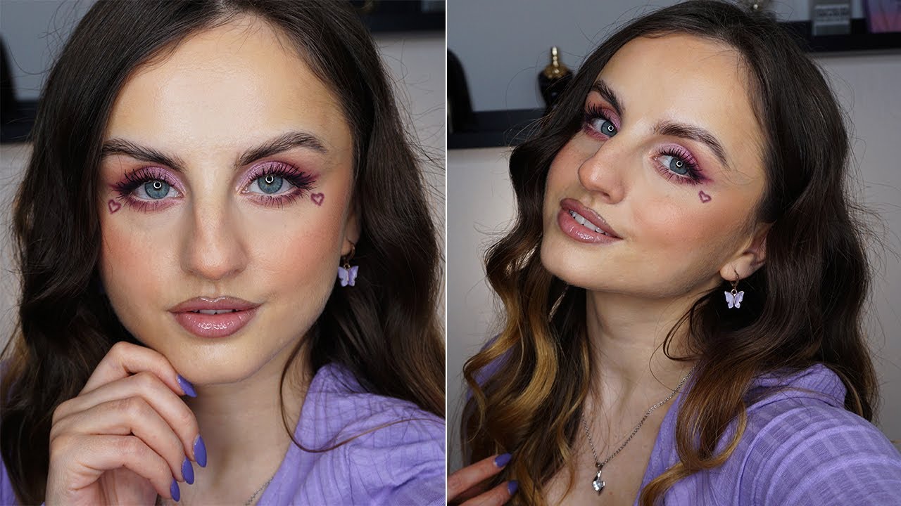 cute valentine's day makeup tutorial 2022 ❤