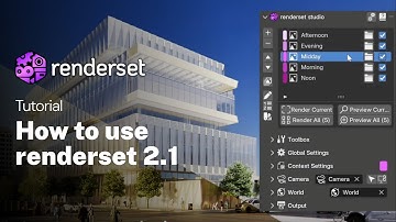 How to use renderset 2.1 | Blender Tutorial