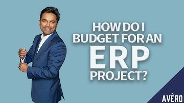 How to SAVE MONEY on an ERP Project (ERP Budgeting Tips)