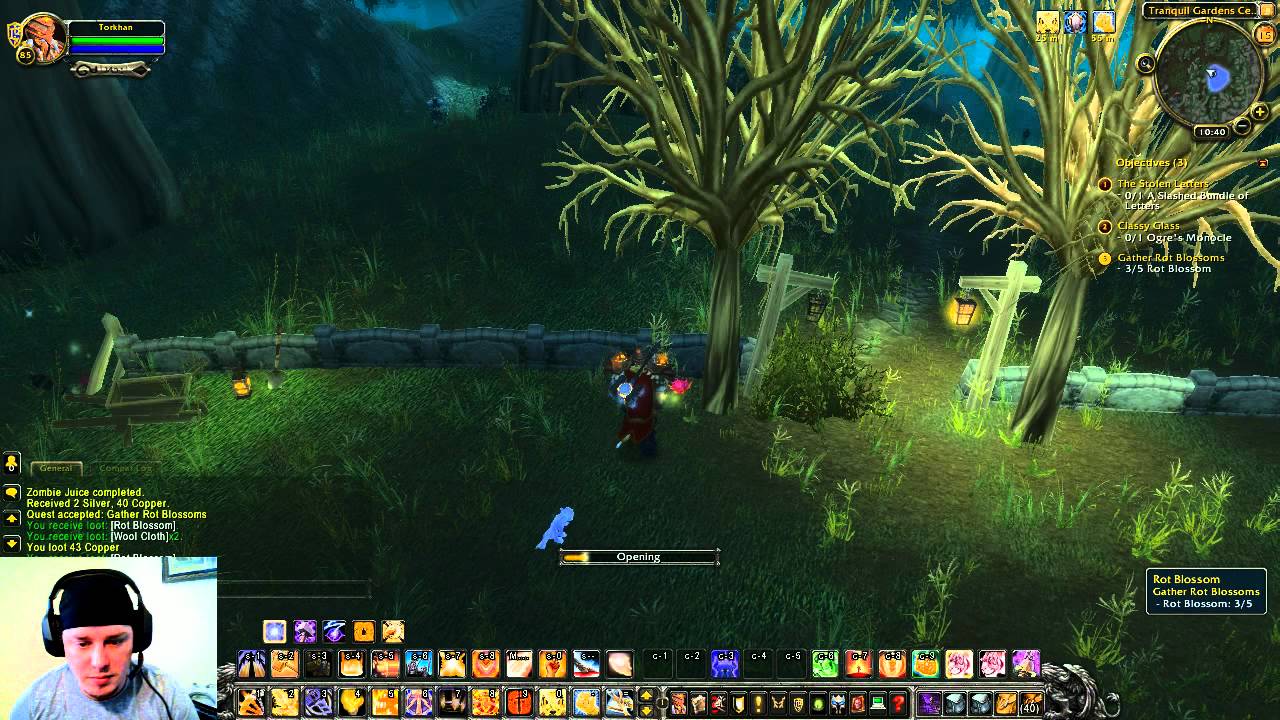 World of Warcraft Duskwood Questing 3. YouTube