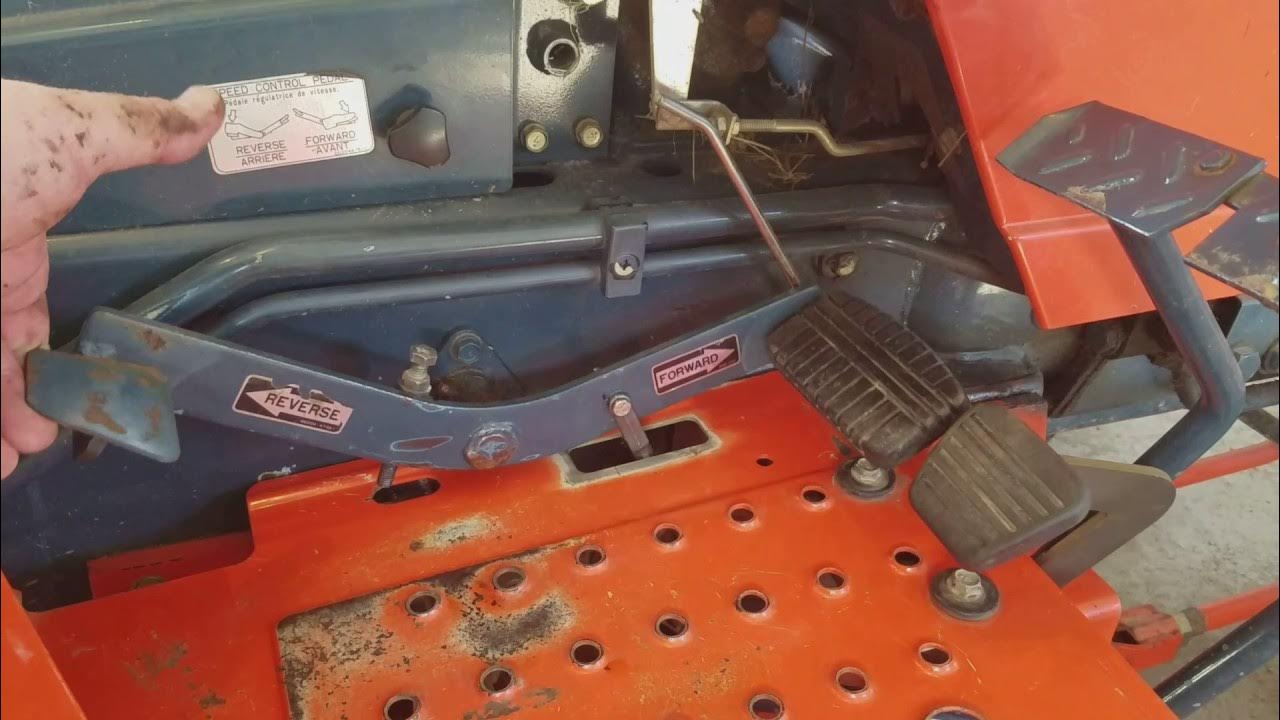 Kubota Twin Pedal Mod B1550 YouTube