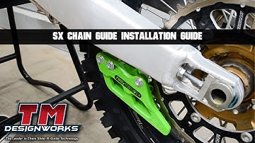 How to Install / Feature & Benefit: TM Designworks 2024 Kawasaki SX Chain Guide