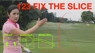 3 Steps to Fix the Slice - Golf with Michele Low