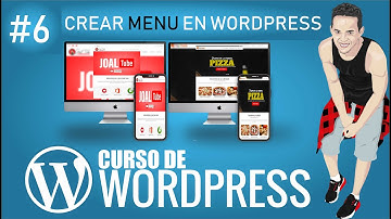 🙂WORDPRESS: Crear Menu de Pagina WordPress|🔥 CURSO DE WORDPRESS DESDE CERO