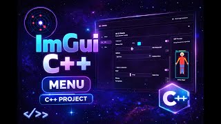C   IMGUI CHEAT MENU | GALAXY THEME