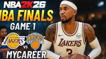 GRIT OVER GLORY🔥 NBA FINALS Game 1 MyCareer BATTLE | We Take the Lead 1-0