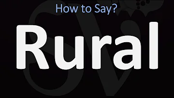 ¿Cuál es el sinonimo de zona rural?