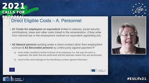 LIFE Call for Proposals 2021: NGO operating grants - technical and financial forms