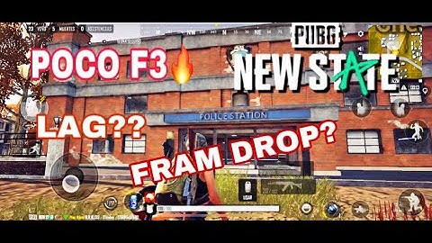 PUBG NEW STATE POCO F3 FULL GAMPLAY TEST MAX GRAPHICS 🔥🔥