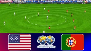 FC 24 - USWNT vs. PORTUGAL | May 14, 2024 | International Friendly | PS5 Simulation