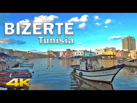 Bizerte/ بنزرت  Walking Tour - Tunisia【4K – 60fps】 🇹🇳