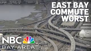 East Bay commute ranked among the worst in the U.S., study finds