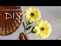 How to make zinnia paper flower diy paper flower idea
