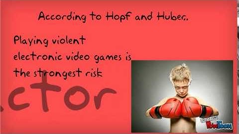 Violent Video Games and Agression in Adolescents