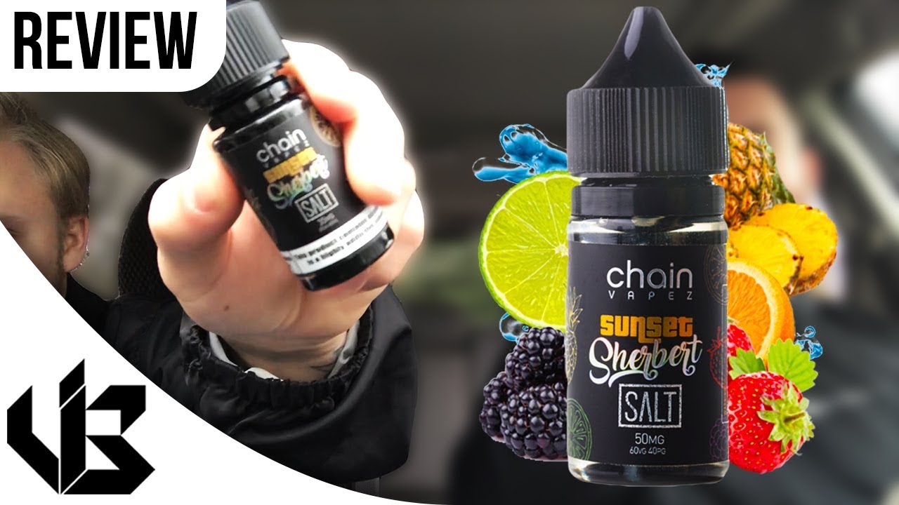 Sunset Sherbert by Chain Vapez | REVIEW Sunset Sherbert by Chain Vapez | REVIEW
