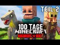 Ich überlebe 100 Tage in einer Parasiten Apokalypse in Minecraft - Teil 2