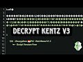 Decrypt Kentz V3 & Lua Script Free Tool 🔓