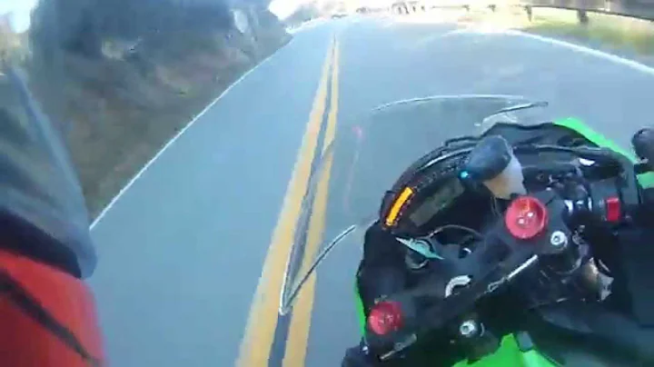 Kawasaki Ninja ZX 10R traction control review level 1 up the snake malibu