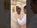 Faith at the heart of every important moment. #AmbaniFamily #AnantDadaEra #AnantAmbani