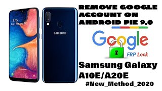 Samsung galaxy A10e google bypass/ step by step/ no OTG, no computer/ newest methode 2020