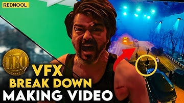 🧊🔥Exclusive: LEO | VFX Breakdown | LEO Making Video | LEO Behind The Scenes | BTS | Thalapathy Vijay
