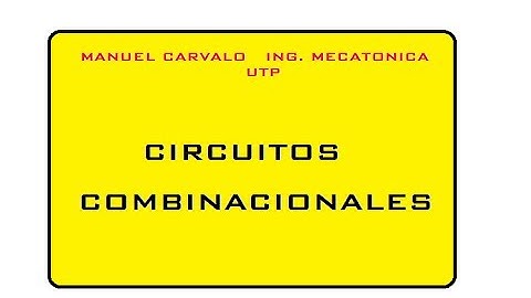 CIRCUITOS COMBINACIONALES funcion booleana