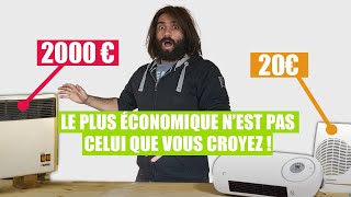 Comment choisir LE MEILLEUR chauffage électrique ?