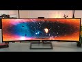 Philips 499P9H Curved-Monitor Test | riesiger 49” Business Monitor | deutsch