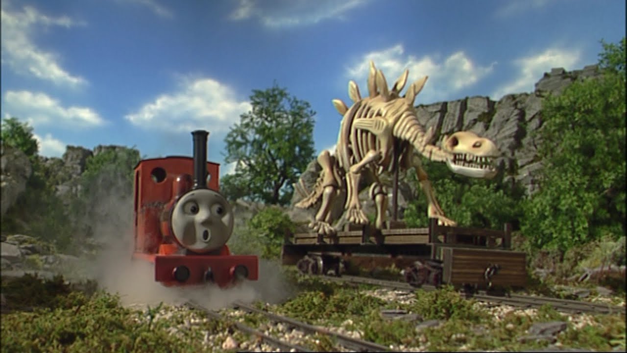 Thomas & Friends Season 9 Episode 10 Rheneas and the Dinosaur UK Dub HD ...