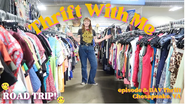 THRIFT WITH ME! ~ a HUGE DAV Thrift Store in Chesa...