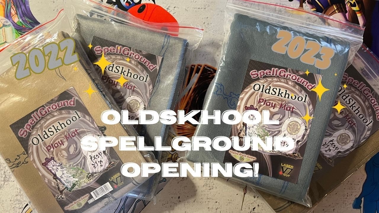 Spellground Spring Spellground Oldskhool 2023 opening/GIVEAWAY WINNER - YouTube