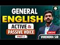 General English Active & Passive Voice | Complete Grammar Class Part-2 LIVE by virendra sir