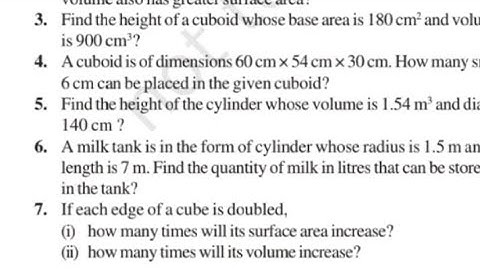Q.7 | ex 9.3 | Mensuration | Class 8th #maths #ncert