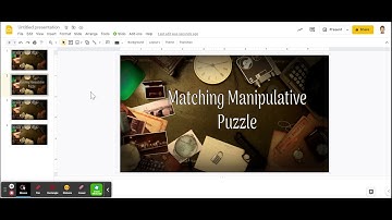 Making an Ordering Puzzle inside Google Slides