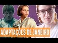 Adaptações chegando em janeiro no streaming!