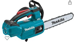 MAKITA CORDLESS CHAIN SAW - UNBOXING AND UNBIASED REVIEW!!!