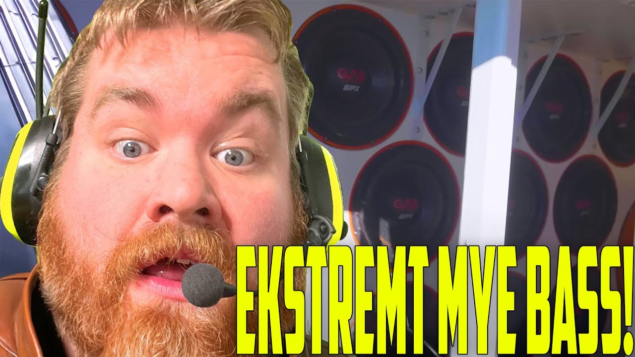 DRØYESTE BASSEN! | BADASS BILSTEREO!