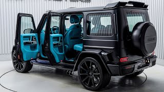 2023 Matte Black Mercedes AMG G63 Brabus G800 - Wild Luxury SUV in Detail