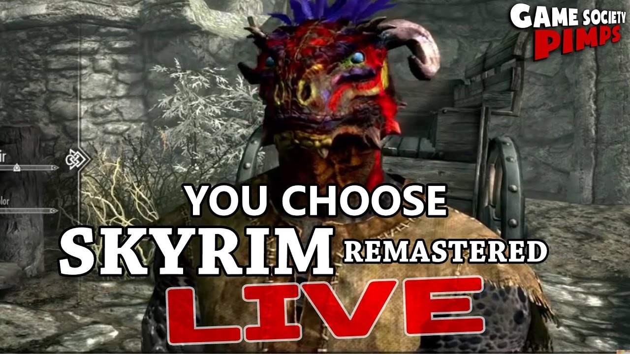 Skyrim Remastered - You Choose What We Do (E02) - GameSocietyPimps